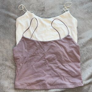 Two Aeropostale size medium tank top cami